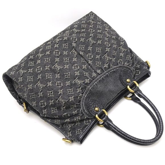 Louis Vuitton Monogram Denim Neo Cabby GM Noir Black - Picture 4 of 7